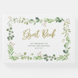 Enkel Greenery | Bröllop Gästböcker