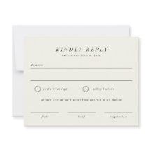 Enkel Gren-svarskort för Bröllop OSA