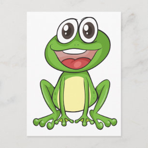 Enkel groda vykort
