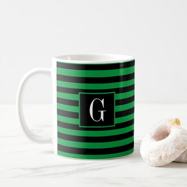 Enkel Grönt med Fars dag som första utfall Kaffemugg (Med munk)