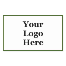 Enkel Grönt och vit Logotyp hit-mall