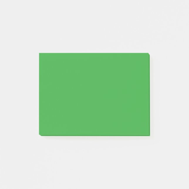 Enkel grönt post-it block (Framsida)
