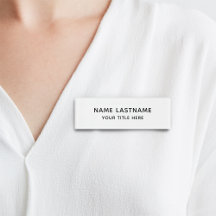 Enkel grundläggande, minimal, modern, svart titel