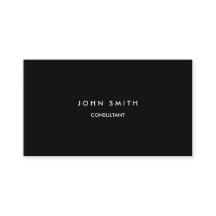 Enkel grundläggande svart som är dubbelsidig