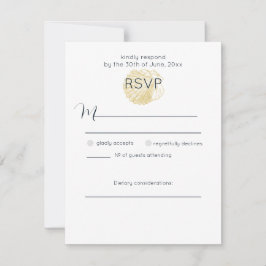 Enkel guldfärgad havssnäcka och djup preussisk blå OSA kort