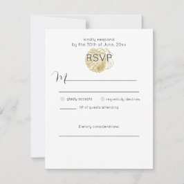 Enkel Guldfärgad Snigelskal och Djup Preussisk Blå OSA Kort