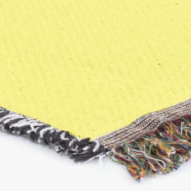 Enkel Gult, auktoritet® Bomull Filt (Hörn)