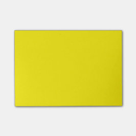 Enkel gult post-it block