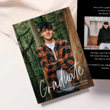 Enkel Handskriven Modern Fotexamen