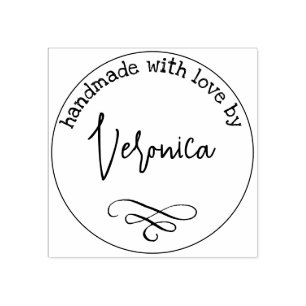 Enkel hantering med Kärlek från första Namn-Anpass Stämpel