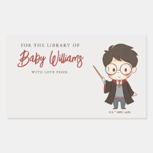 Enkel Harry Potter-babyfirande Rektangulärt Klistermärke