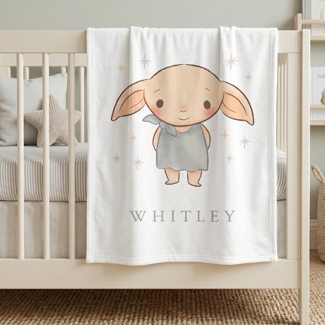 Enkel Harry Potter - Dobby Baby Shower Fleecefilt (Skapare uppladdad)