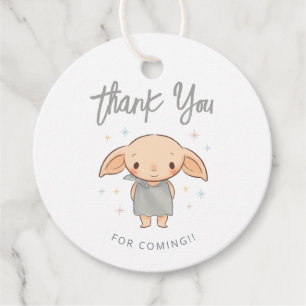 Enkel Harry Potter - Dobby Baby Shower Gåvor Etiketter