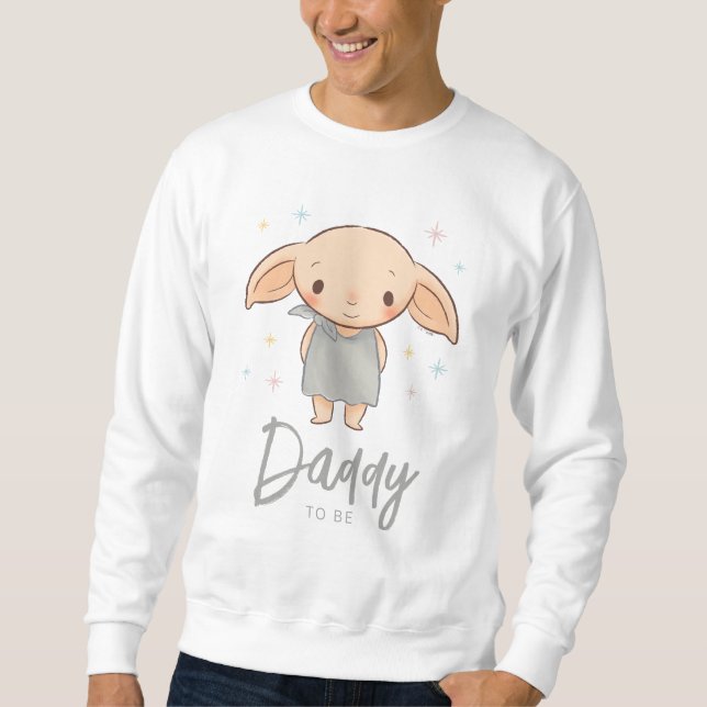 Enkel Harry Potter - Dobby Baby Shower Lång Ärmad Tröja (Framsida)