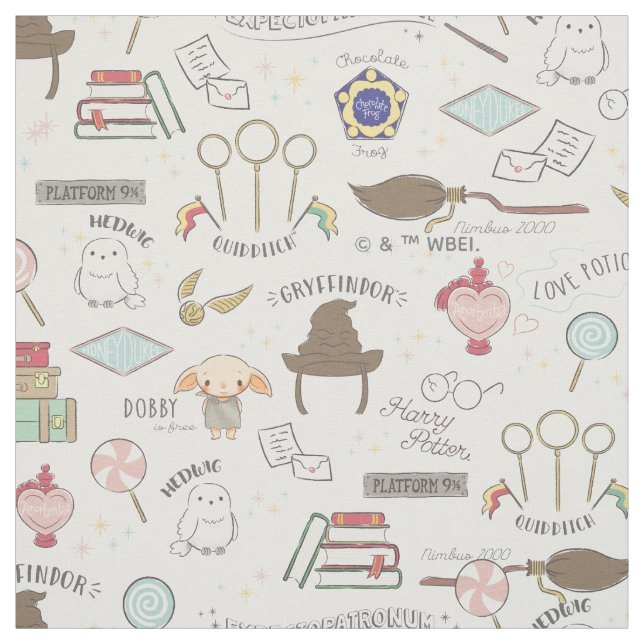 Enkel Harry Potter - Dobby Baby Shower Tyg (Provkarta)