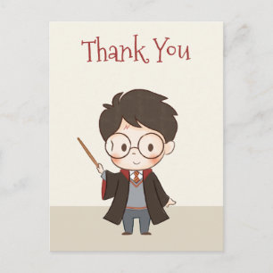 Enkel Harry Potter Tack Vykort