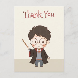 Enkel Harry Potter Tack Vykort
