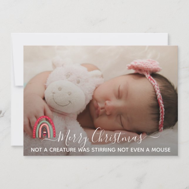 Enkel Helgdag Photo God jul (Framsida)