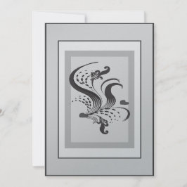 Enkel inbjudan att delta i elasbröllop