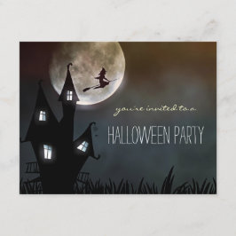 Enkel inbjudan till barn eller Vuxen i Halloween f