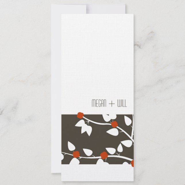 Enkel inbjudan till elegant (Framsida)