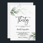 Enkel inbjudan till Greenery 30års födelsedag<br><div class="desc">Enkel Greenery 30års födelsedag inbjudan</div>