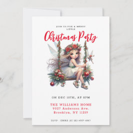 Enkel inbjudan till julfest