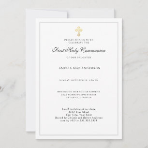 Enkel inbjudan till kommissionen för första Heliga