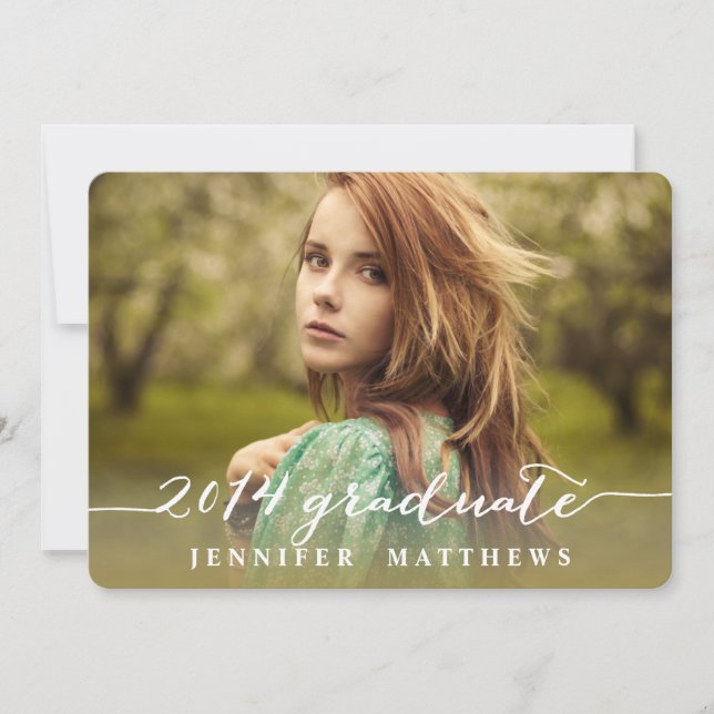  Enkel| Inbjudan till Studentfest (Framsida)