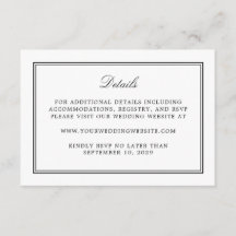 Enkel information om White Elegant bröllop