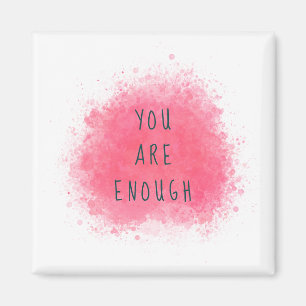Enkel inspiration du har nog med bekräftelseoffert magnet