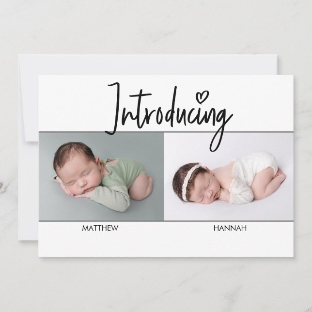 Enkel introduktion Skriptskript Twillingar Boy och (Framsida)