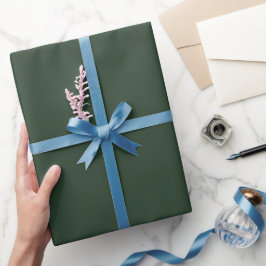 Enkel jägare grön färg nyans ton presentpapper