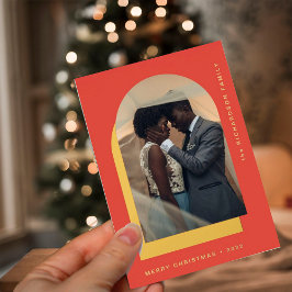 Enkel julfest | Modern två fotoröd