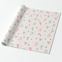 Enkel julklappspapper