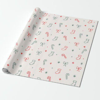 Enkel julklappspapper presentpapper