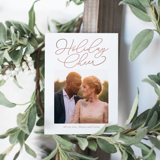 Enkel julkort med redigerbar färg (Skapare uppladdad)