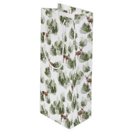 Enkel julstämning för rustiska vinterskogar