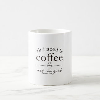 Enkel kaffecitatmugg ☕ Rent estetisk formspråk Kaffemugg