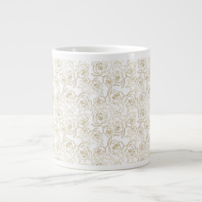 Enkel kaffemugg  jumbo mugg (Framsidan)