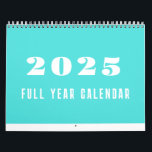Enkel kalender 2025 - minimalistisk<br><div class="desc">Må ditt år vara okomplicerat och ljust.</div>