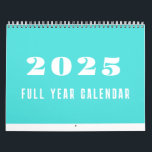 Enkel kalender 2025 - minimalistisk<br><div class="desc">Må ditt år vara okomplicerat och ljust.</div>