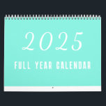 Enkel kalender 2025 - minimalistisk<br><div class="desc">Må ditt år vara okomplicerat och ljust.</div>