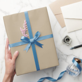 Enkel Khaki Tan Färg Nyans Ton Presentpapper