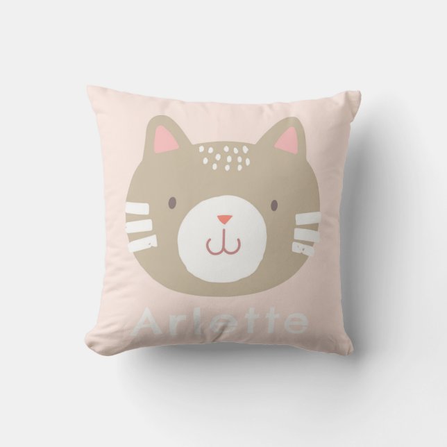 Enkel Kitty  Kudde (Framsida)