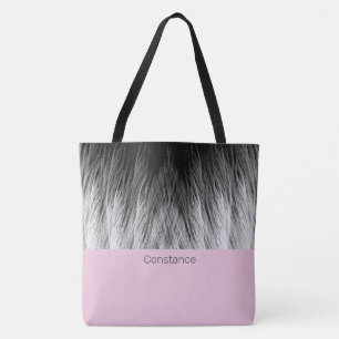 Enkel klassfjäder Monogrammed Tote Bag Tygkasse