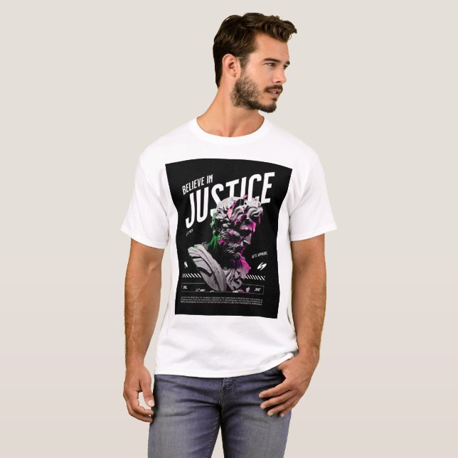 Enkel klassisk 100% bomull kortärmad T-shirt (Hel framsida)