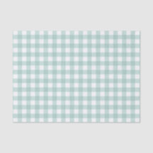 Enkel klassisk Grönt Gingham Check Mönster