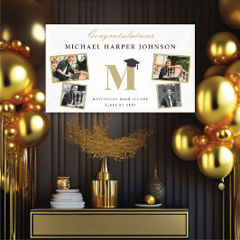 Enkel klassisk monogram 4 fotoStudentfest