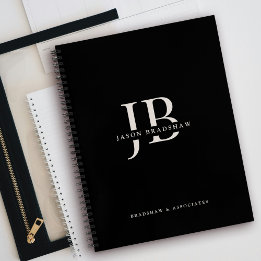 Enkel Klassisk Professionell Monogram och Namn